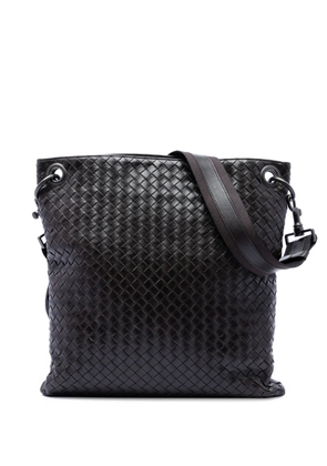 Bottega Veneta Pre-Owned 2010 Nappa Intrecciato VN crossbody bag - Brown