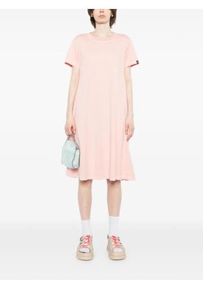 SPORT b. by agnès b. dyed short-sleeves mini dress - Pink