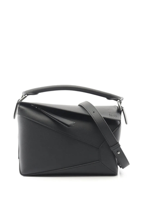 Loewe Pre-Owned 2010-2026 Small Leather Puzzle Bag crossbody bag - Black