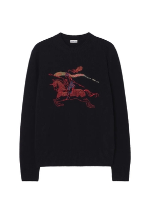 Burberry EKD cross-stitch sweater - Blue