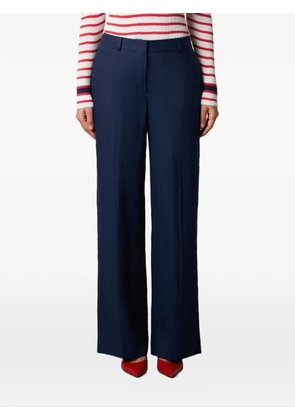 Brooks Brothers tailored wide-leg trousers - Blue