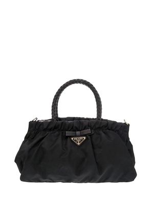 Prada Pre-Owned 2013-2026 Tessuto Bow satchel - Black
