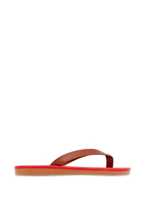 Ancient Greek Sandals Saionara leather sandals - Red