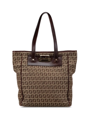 Fendi Pre-Owned 2010-2024 Zucchino Canvas tote bag - Brown