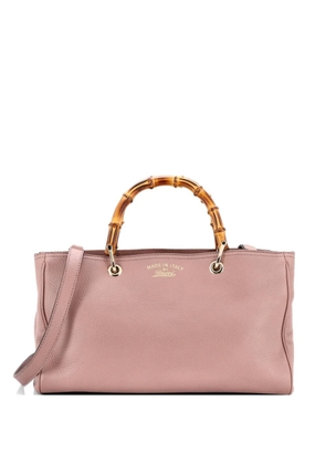 Gucci Pre-Owned Bamboo Shopper Leather Medium tote bag - Neutrals