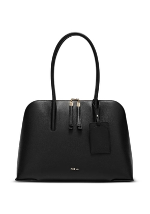 Furla L Atmosfera Dome leather shoulder bag - Black