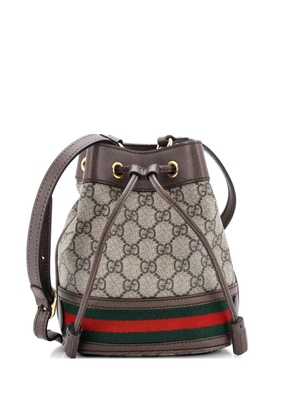 Gucci Pre-Owned Ophidia GG Coated Canvas Mini bucket bag - Brown