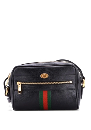 Gucci Pre-Owned Ophidia Shoulder Bag Leather Mini crossbody bag - Black