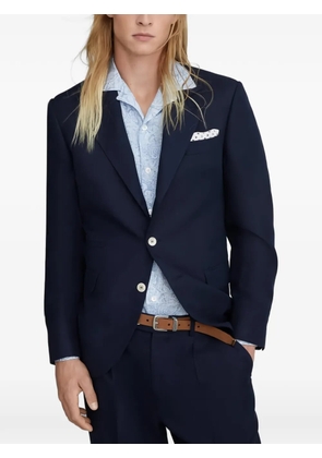 Brunello Cucinelli single-breasted blazer - Blue