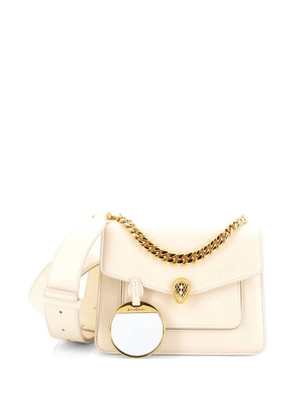 Bvlgari Pre-Owned Serpenti Forever Maxi Chain Leather Small crossbody bag - White