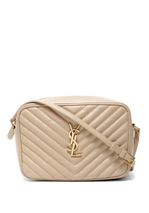 Saint Laurent Pre-Owned Lou quilted camera bag - Neutrals