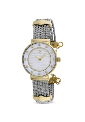 CHRISTIAN VAN SANT Cavo 28mm watch - Silver