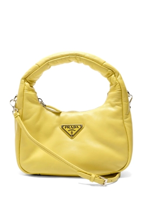 Prada Pre-Owned 2020-2025 padded Soft shoulder bag - Yellow