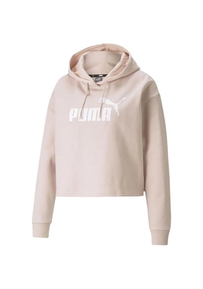 PUMA Essentials cropped hoodie - Pink