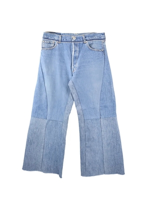 Readymade patchwork faded jeans - Blue