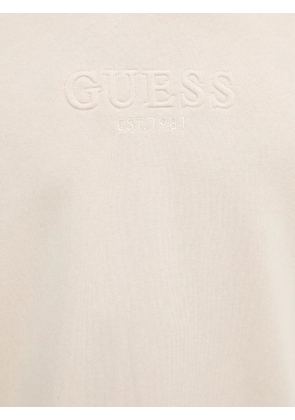 GUESS USA logo-embroidered sweatshirt - Neutrals