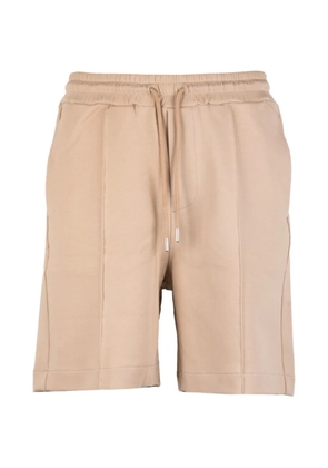 OWN drawstring-waist panelled shorts - Neutrals