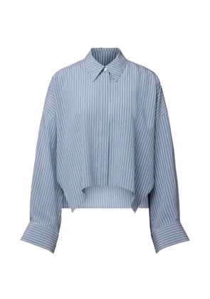 Drykorn striped drop-shoulder shirt - Blue