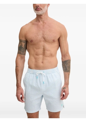 GUESS USA mid-rise swim shorts - Blue