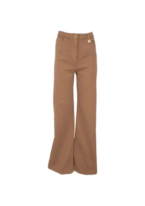 Elisabetta Franchi wide-leg jeans - Brown