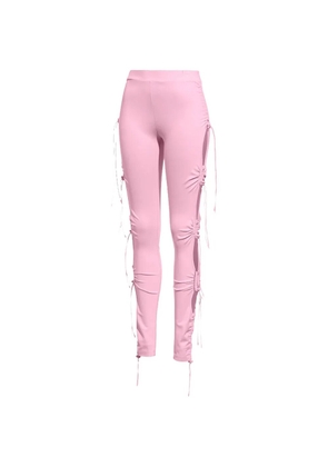 Fenty X Puma side-ruching leggings - Pink