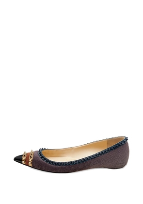 Christian Louboutin Pre-Owned Malabar Hill ballet flats - Brown