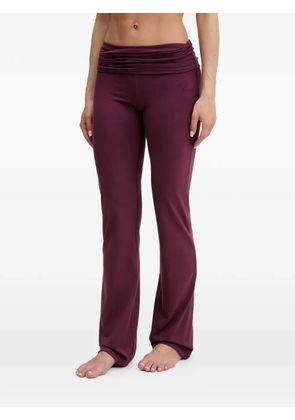 Casall Sublime fold-over flared leggings
