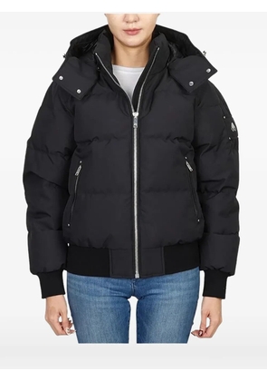 Moose Knuckles zip-up puffer jacket - Black