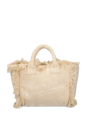 MC2 Saint Barth Colette fringed terry tote bag - Neutrals