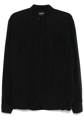 Giorgio Armani cotton shirt - Black