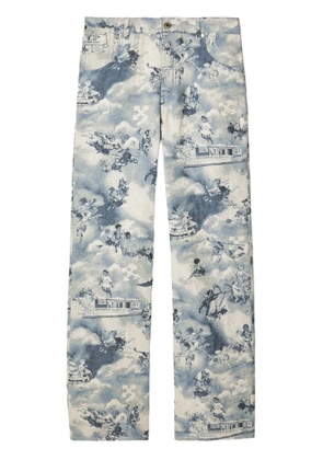 Off-White Fresco Tapestry jeans - Blue