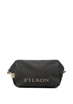 Filson logo-print wash bag - Black