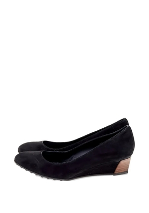 Tod's Vintage wedge pumps - Black
