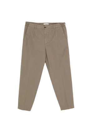 Briglia 1949 elasticated-waistband pleated trousers - Green