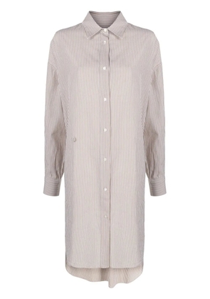 MARANT ÉTOILE Seen shirt dress - Neutrals