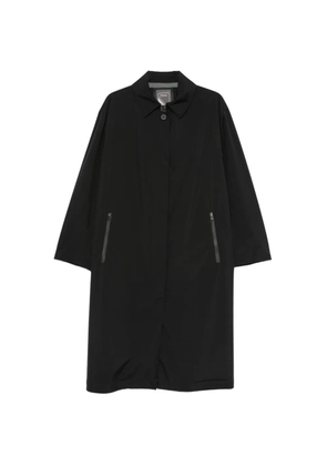 Herno zip-pocket coat - Black