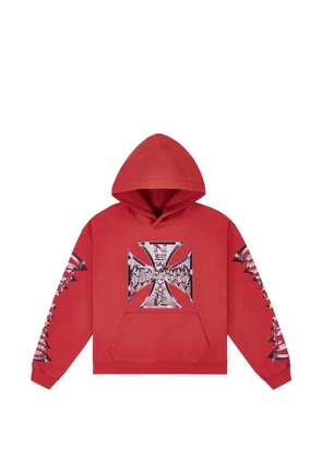 GODSPEED Chrome Motto hoodie - Red