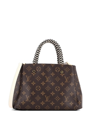 Louis Vuitton Pre-Owned Braided Handle Montaigne Handbag Monogram Canvas BB tote bag - Brown