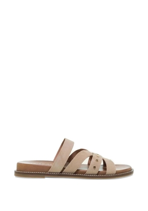 INUOVO studded flat sandals - Neutrals