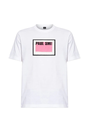 PS Paul Smith logo-print cotton T-shirt - White