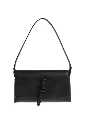 Kate Spade small knot-detail leather tote bag - Black