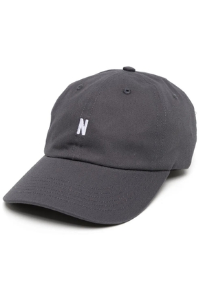 Norse Projects logo-embroidered baseball cap - Grey
