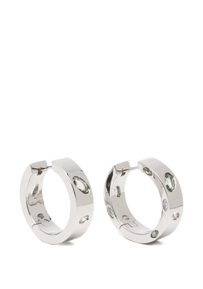 DARKAI crystal-embellished hoop earrings - Silver
