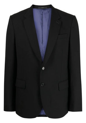 Paul Smith single-breasted stretch-wool blazer - Black