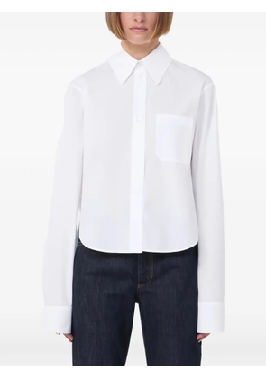 Sportmax cropped shirt - White