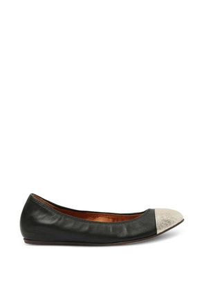 Lanvin two-tone ballerinas - Black