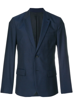 AMI Paris two buttons lined jacket - Blue