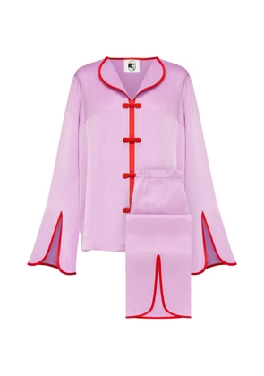 Sleeper Louis Chinoiserie pajamas - Purple