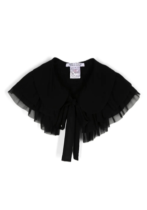 Comme Des Garçons Comme Des Garçons ruffled collar - Black