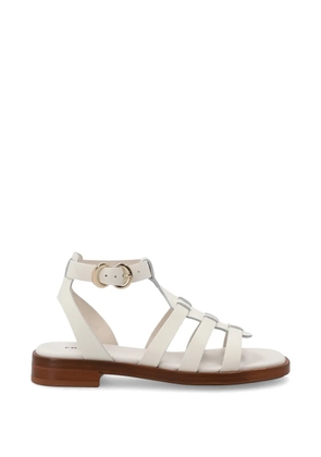 FRAU strappy cage sandals - White